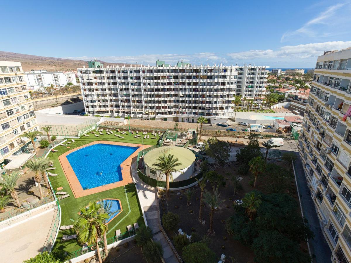 Top Floor Sea View Central Holiday Home Maspalomas  Exteriér fotografie