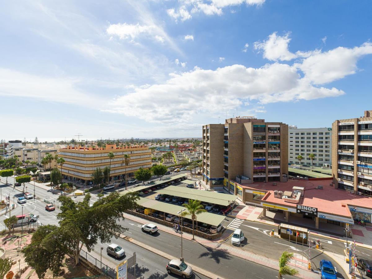 Top Floor Sea View Central Holiday Home Maspalomas  Exteriér fotografie